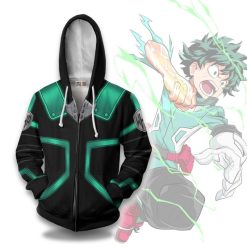 Deku Hoodie MHA The Three Musketeers Amine Cosplay Costume
