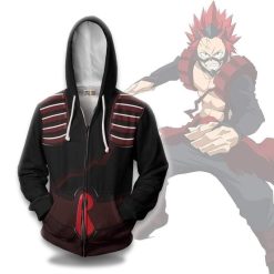 Eijiro Kirishima Cosplay Costume My Hero Academia Hoodie MHA Clothes Anime Outfits