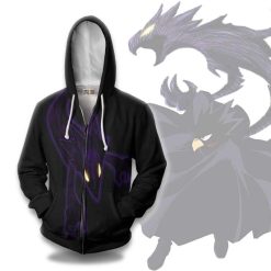 Fumikage Tokoyami Cosplay Costume My Hero Academia Hoodie MHA Clothes Anime Outfits
