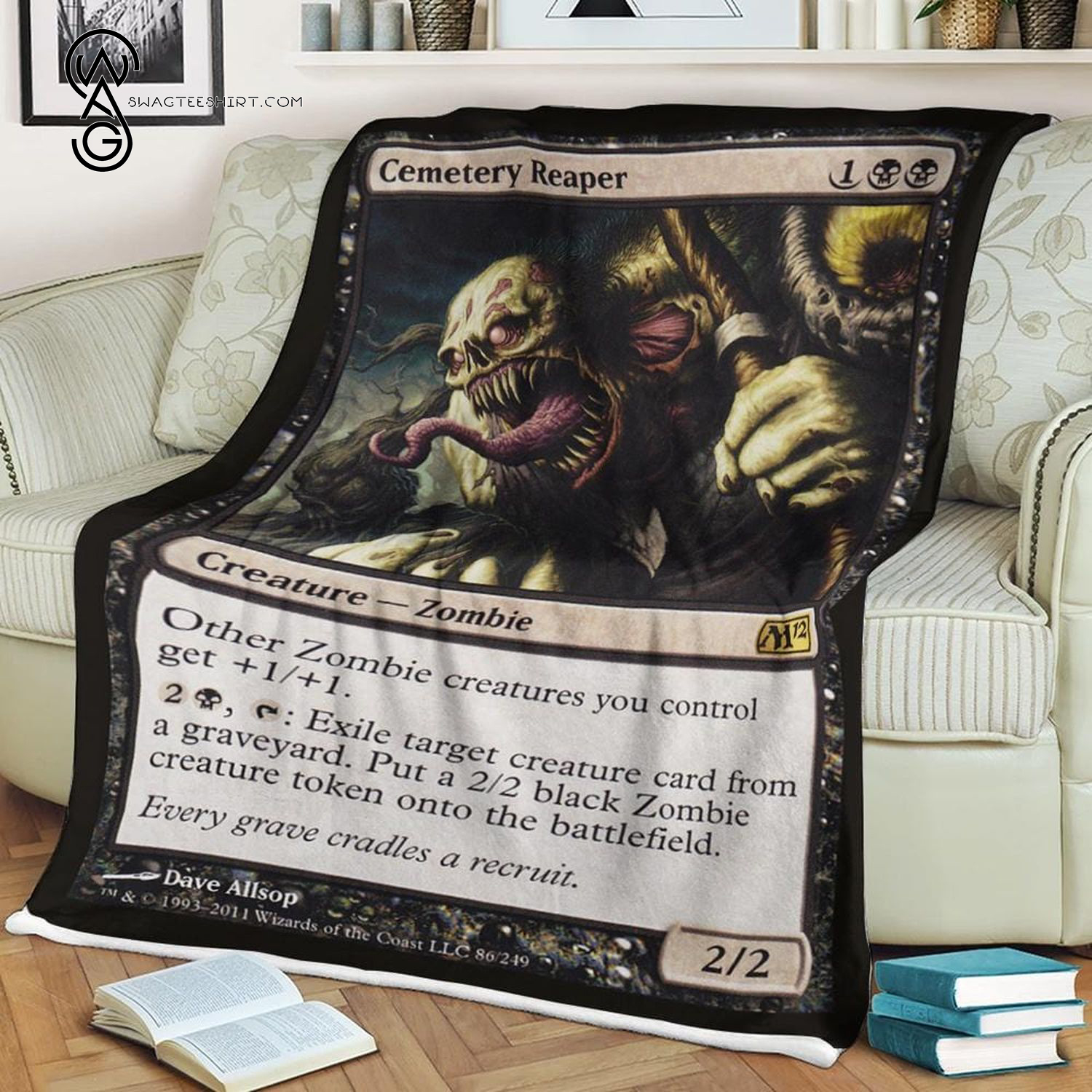 Game Magic The Gathering Cemetery Reaper Blanket Game Magic The Gathering Cemetery Reaper Blanket