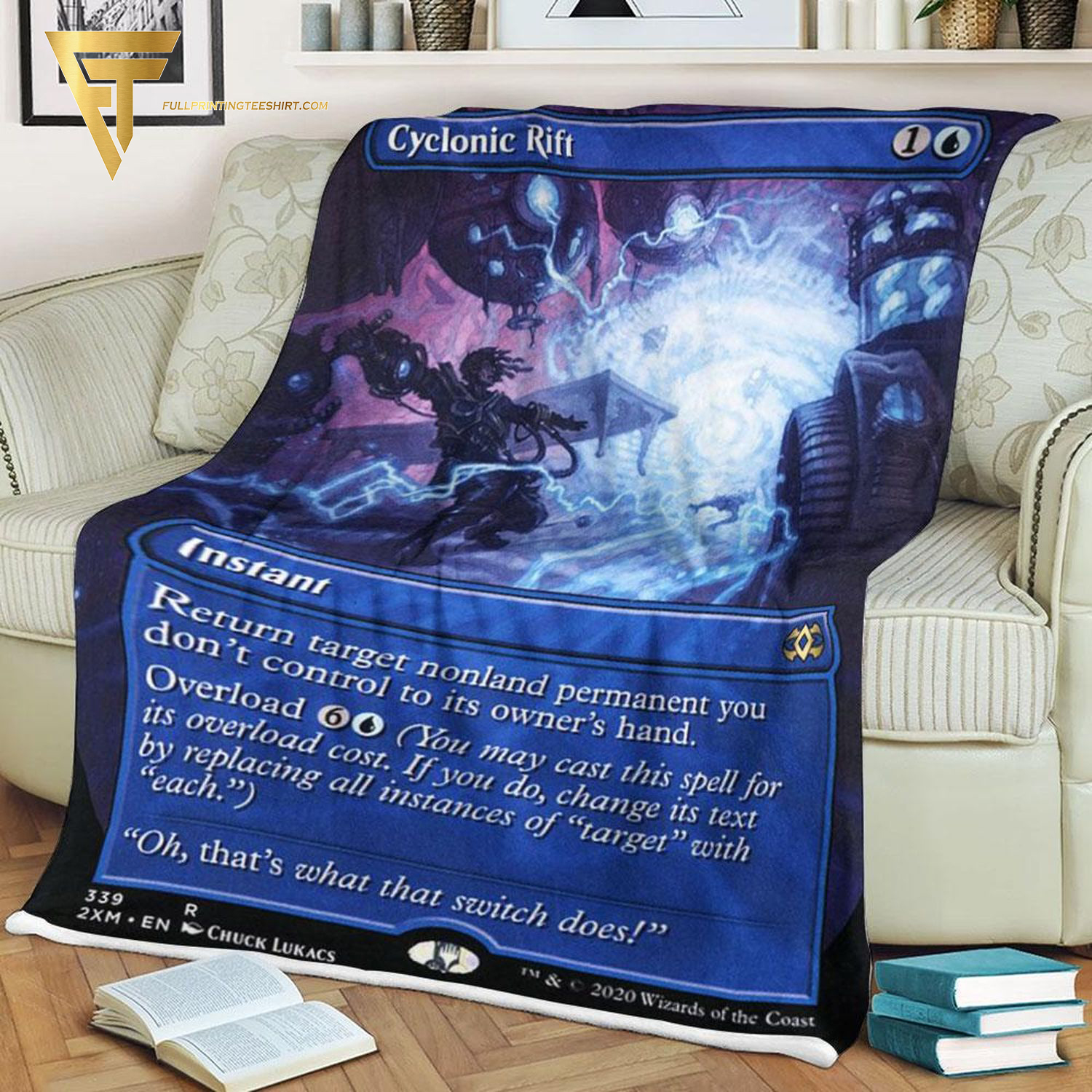 Game Magic The Gathering Cyclonic Rift Blanket Game Magic The Gathering Cyclonic Rift Blanket