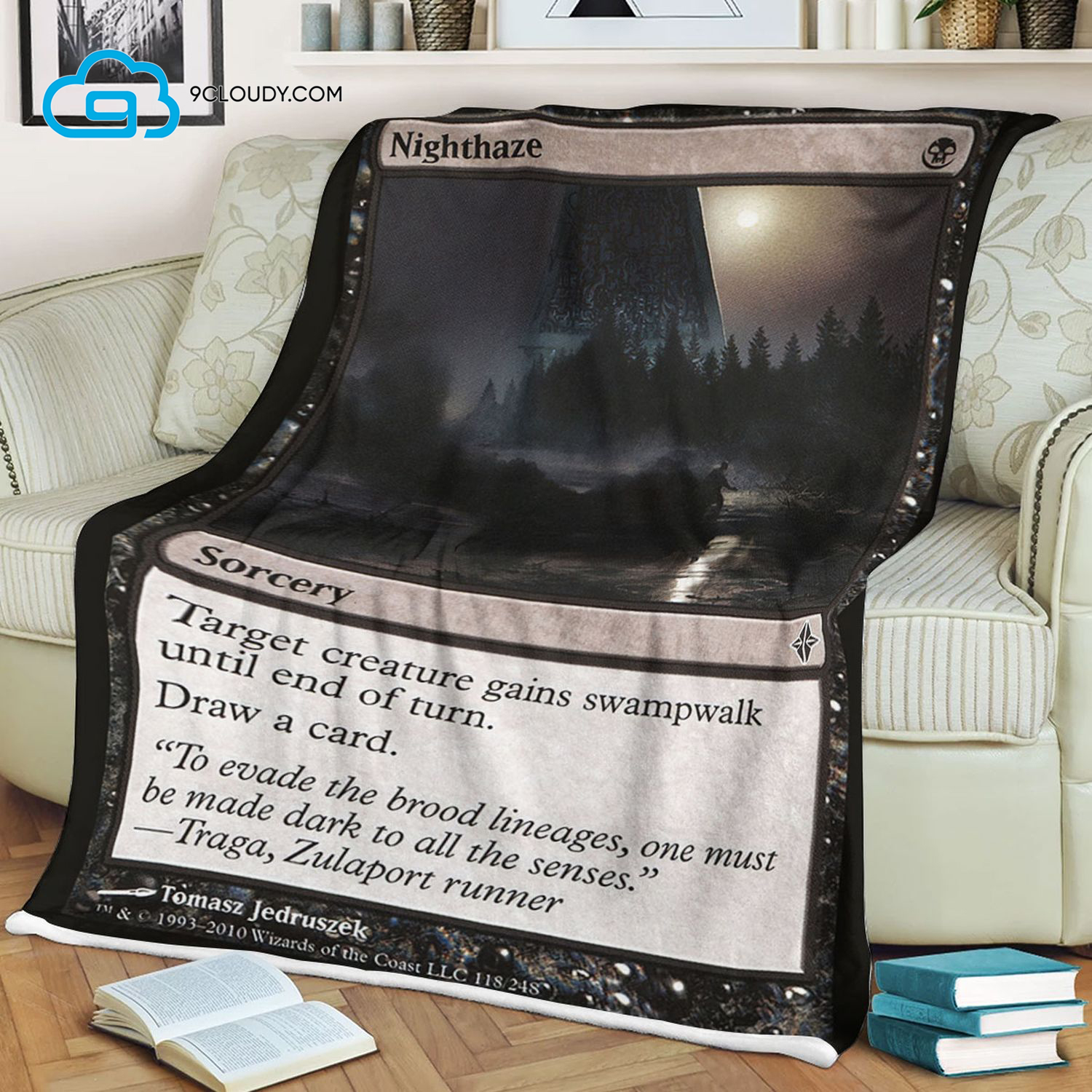 Game Magic The Gathering Nighthaze Blanket Game Magic The Gathering Nighthaze Blanket