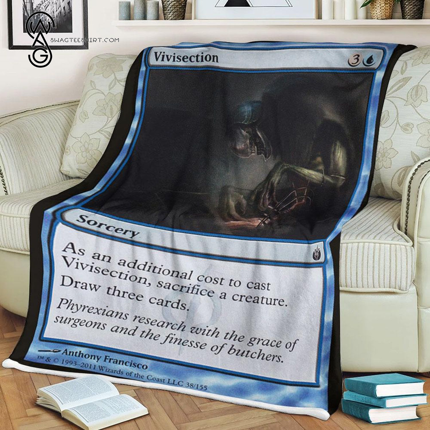 Game Magic The Gathering Vivisection Blanket Game Magic The Gathering Vivisection Blanket