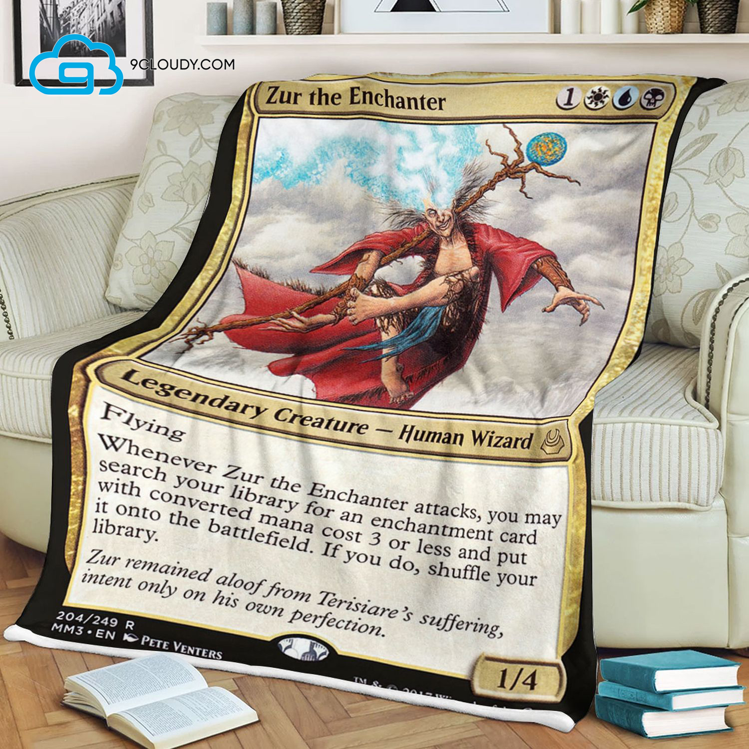 Game Magic The Gathering Zur The Enchanter Blanket Game Magic The Gathering Zur The Enchanter Blanket