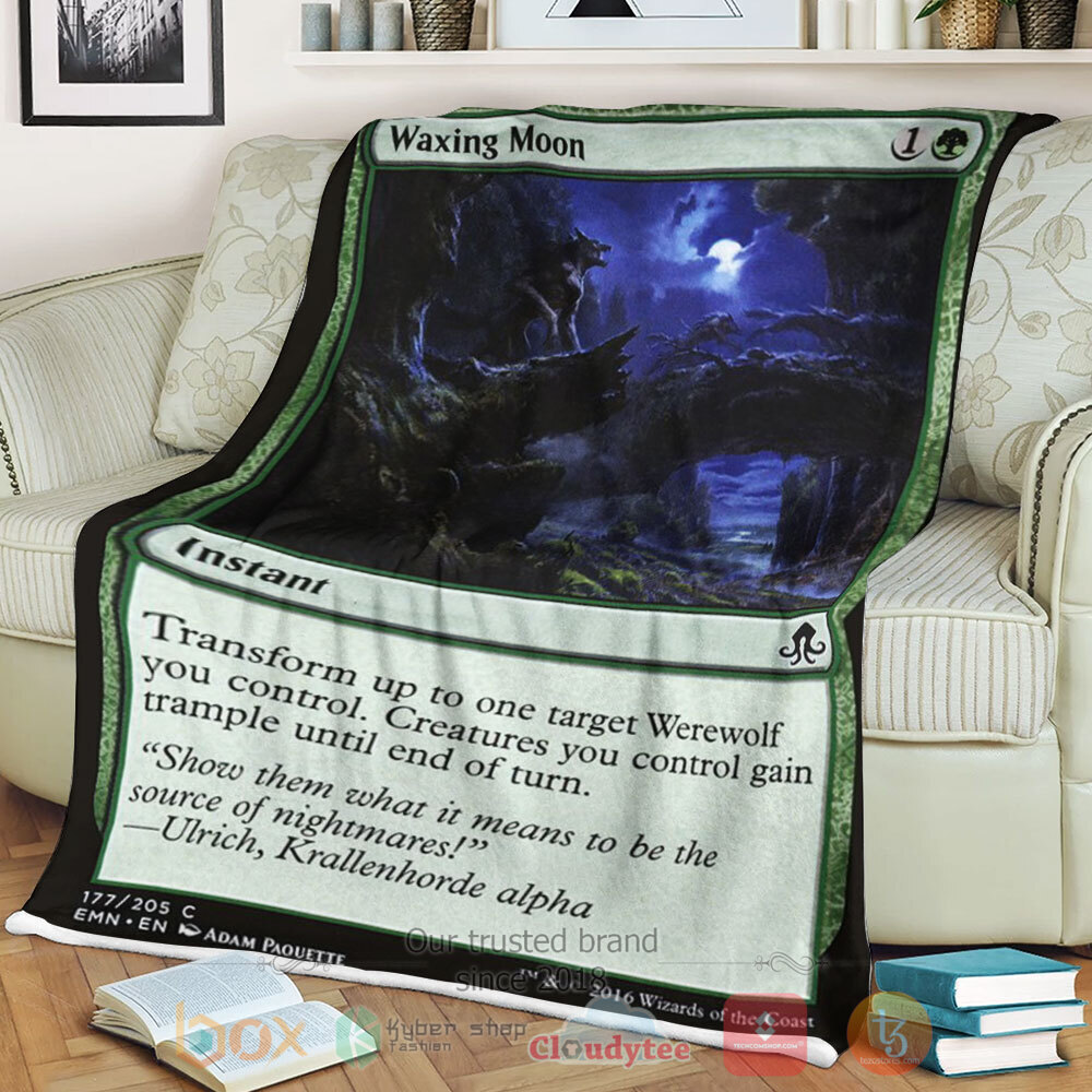 Game Mtg Emn 177 Waxing Moon Sherpa Blanket Game Mtg Emn 177 Waxing Moon Sherpa Blanket