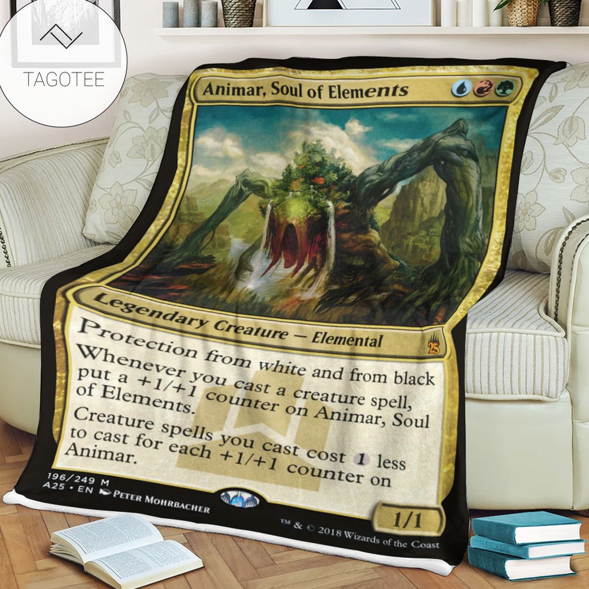 Game Mtg Magic The Gathering Animar Soul Of Elements Blanket Tagotee Game Mtg Magic The Gathering Animar Soul Of Elements Blanket Tagotee