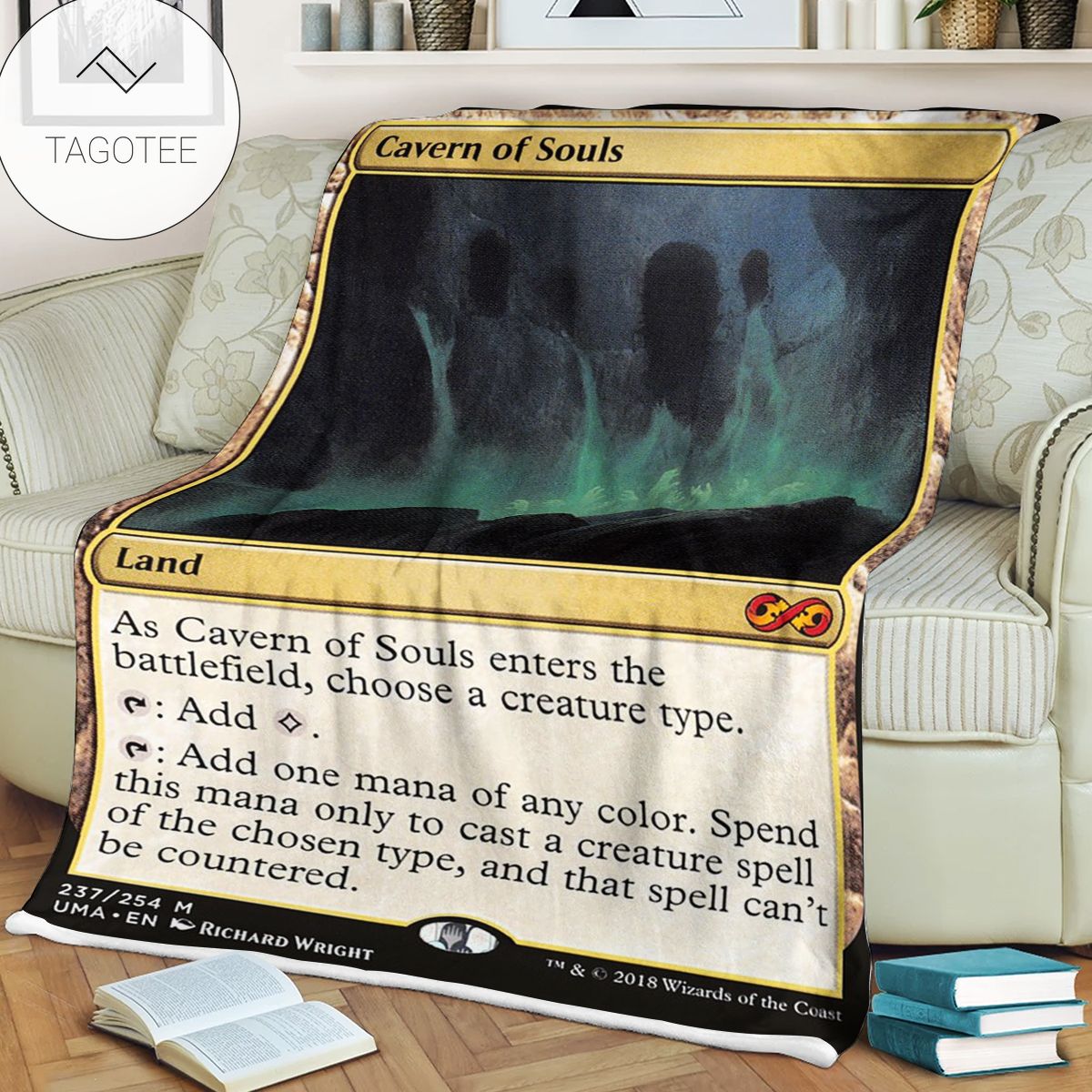 Game Mtg Magic The Gathering Cavern Of Souls Blanket Game Mtg Magic The Gathering Cavern Of Souls Blanket