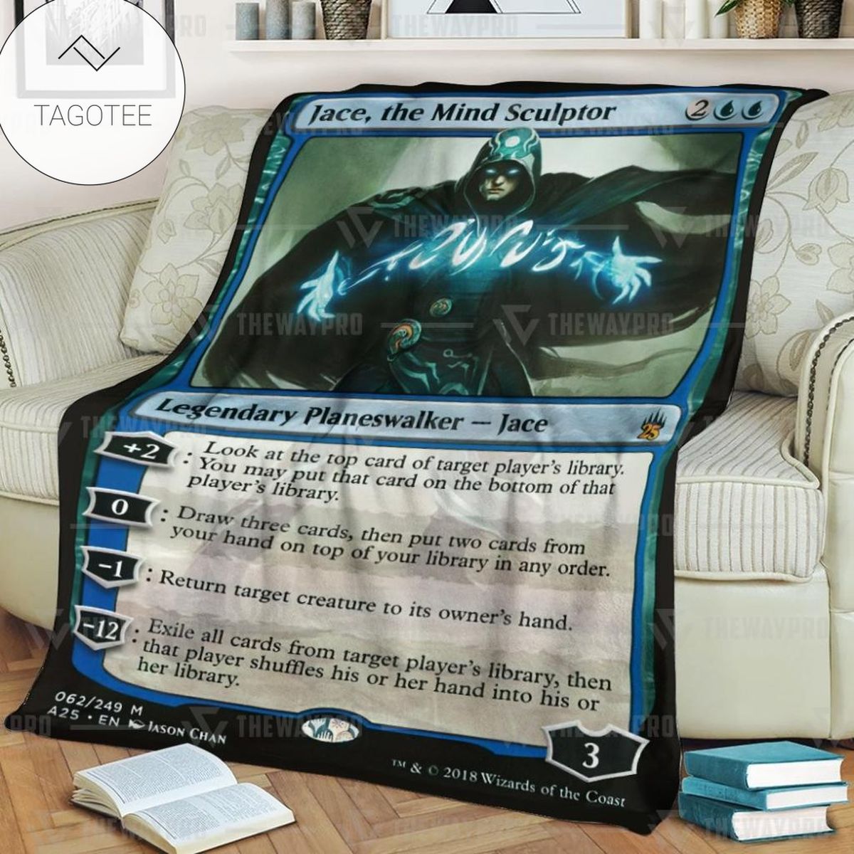 Game Mtg Magic The Gathering Jace The Mind Sculptor Custom Soft Blanket Tagotee Game Mtg Magic The Gathering Jace The Mind Sculptor Custom Soft Blanket Tagotee