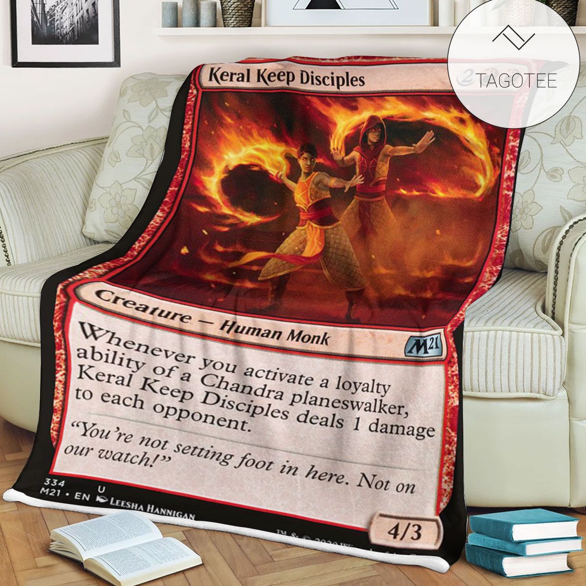 Game Mtg Magic The Gathering M21 334 Keral Keep Disciples Fleece Blanket Game Mtg Magic The Gathering M21 334 Keral Keep Disciples Fleece Blanket