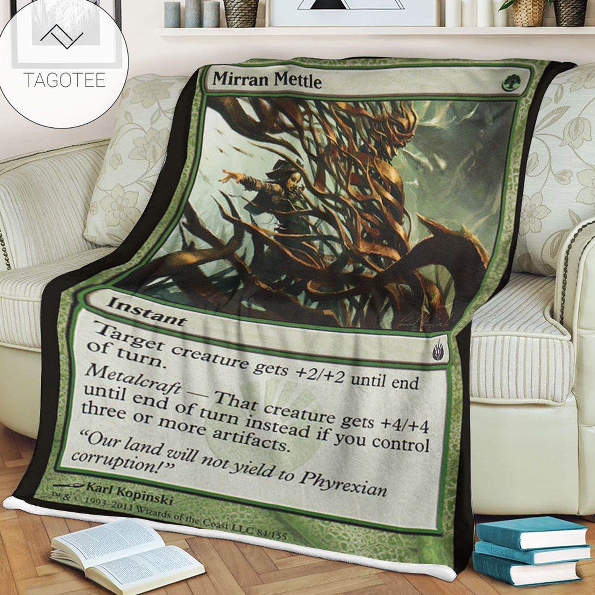 Game Mtg Magic The Gathering Mbs 84 Mirran Mettle Fleece Blanket Game Mtg Magic The Gathering Mbs 84 Mirran Mettle Fleece Blanket