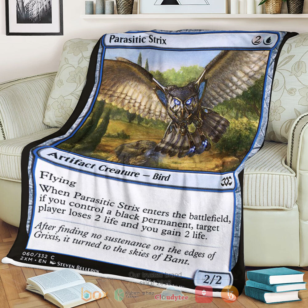 Game Mtg Parasitic Strix Sherpa Blanket Game Mtg Parasitic Strix Sherpa Blanket