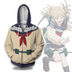 Himiko Toga Cosplay Costume My Hero Academia Hoodie MHA Clothes Anime Outfits