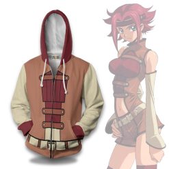Kalen Kozuki Hoodie Code Geass Anime Casual Cosplay Costume