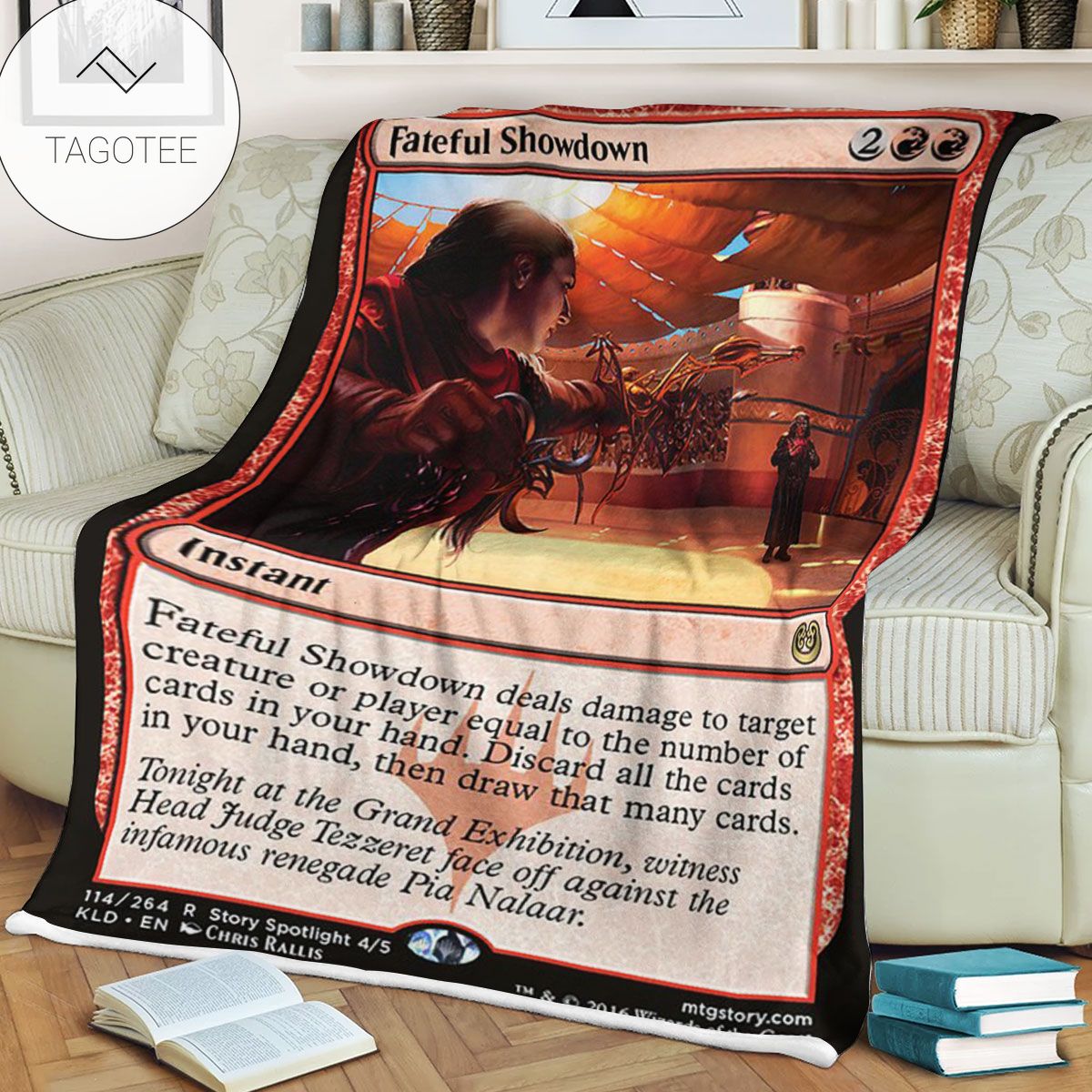 Kld 114 Fateful Showdown Game Mtg Magic The Gathering Fleece Blanket Kld 114 Fateful Showdown Game Mtg Magic The Gathering Fleece Blanket
