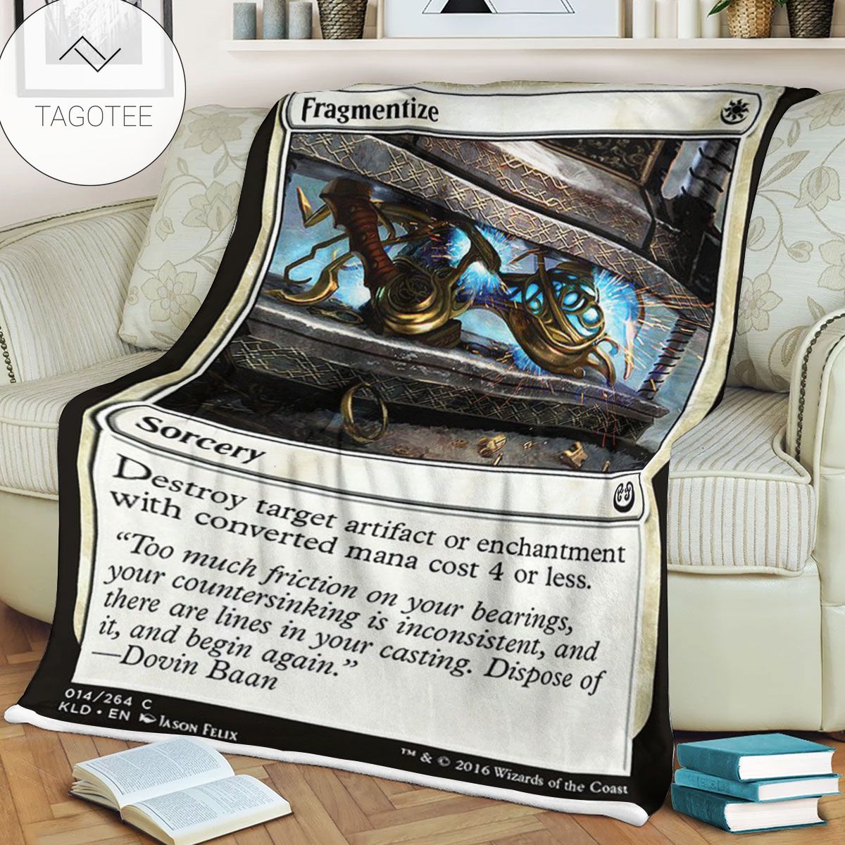 Kld 14 Fragmentize Game Mtg Magic The Gathering Fleece Blanket Kld 14 Fragmentize Game Mtg Magic The Gathering Fleece Blanket