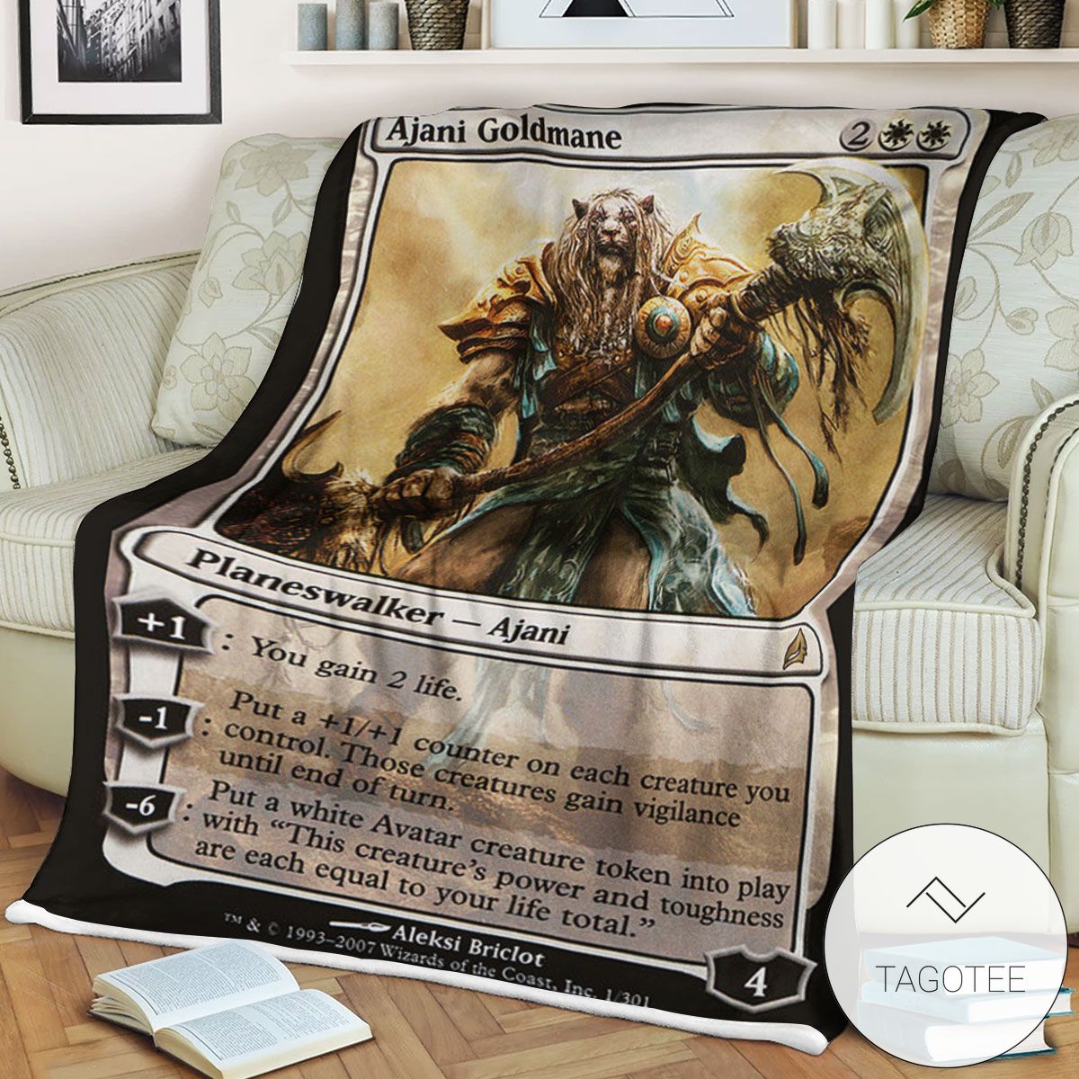 Lorwyn Lrw 1 Ajani Goldmane Mtg Blanket Tagotee Lorwyn Lrw 1 Ajani Goldmane Mtg Blanket Tagotee