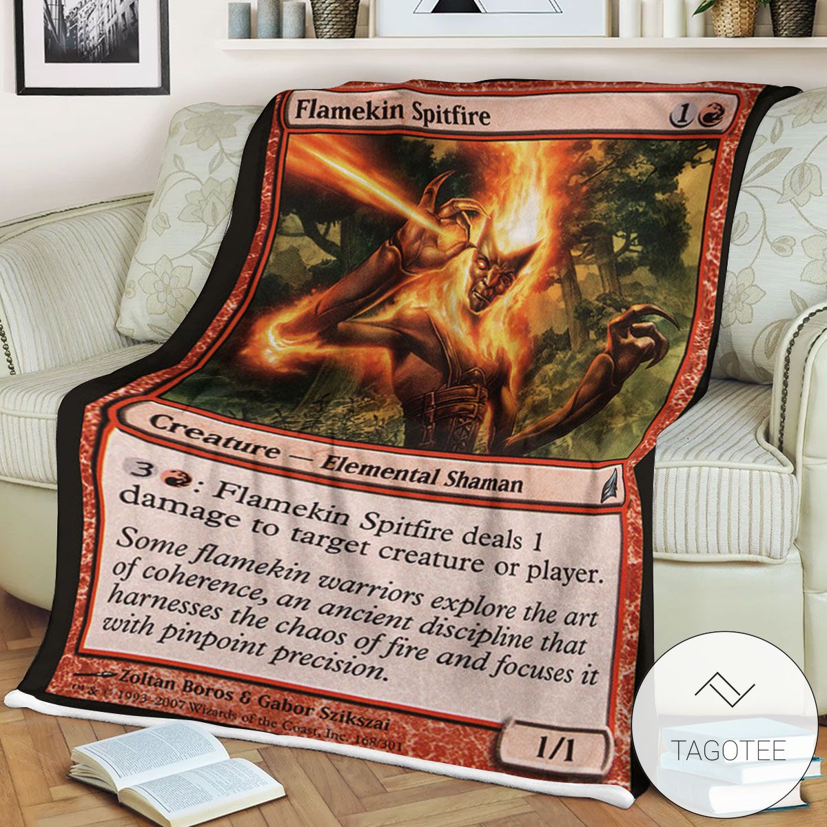 Lorwyn Lrw 168 Flamekin Spitfire Mtg Blanket Tagotee Lorwyn Lrw 168 Flamekin Spitfire Mtg Blanket Tagotee