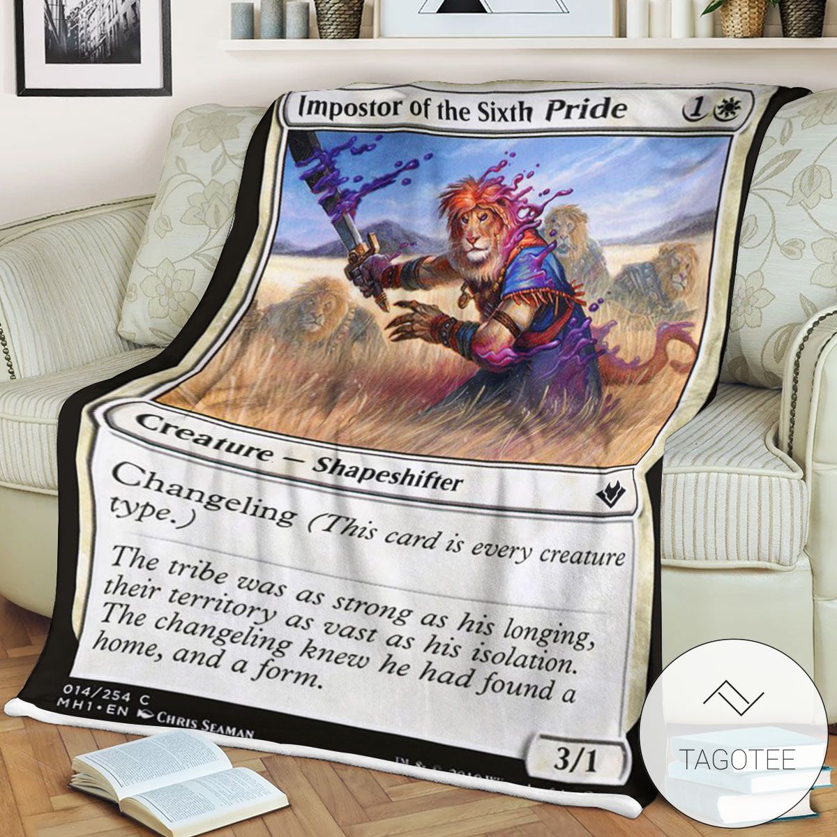 Mh1 14 Impostor Of The Sixth Pride Mtg Game Magic The Gathering Blanket Mh1 14 Impostor Of The Sixth Pride Mtg Game Magic The Gathering Blanket