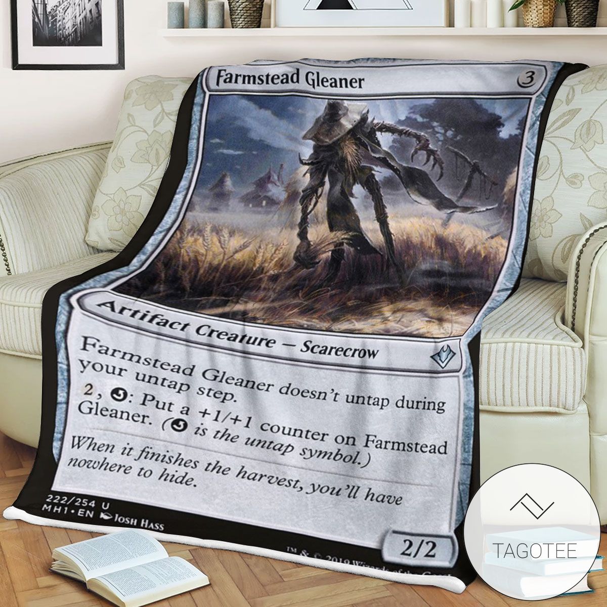 Mh1 222 Farmstead Gleaner Mtg Game Magic The Gathering Blanket Mh1 222 Farmstead Gleaner Mtg Game Magic The Gathering Blanket