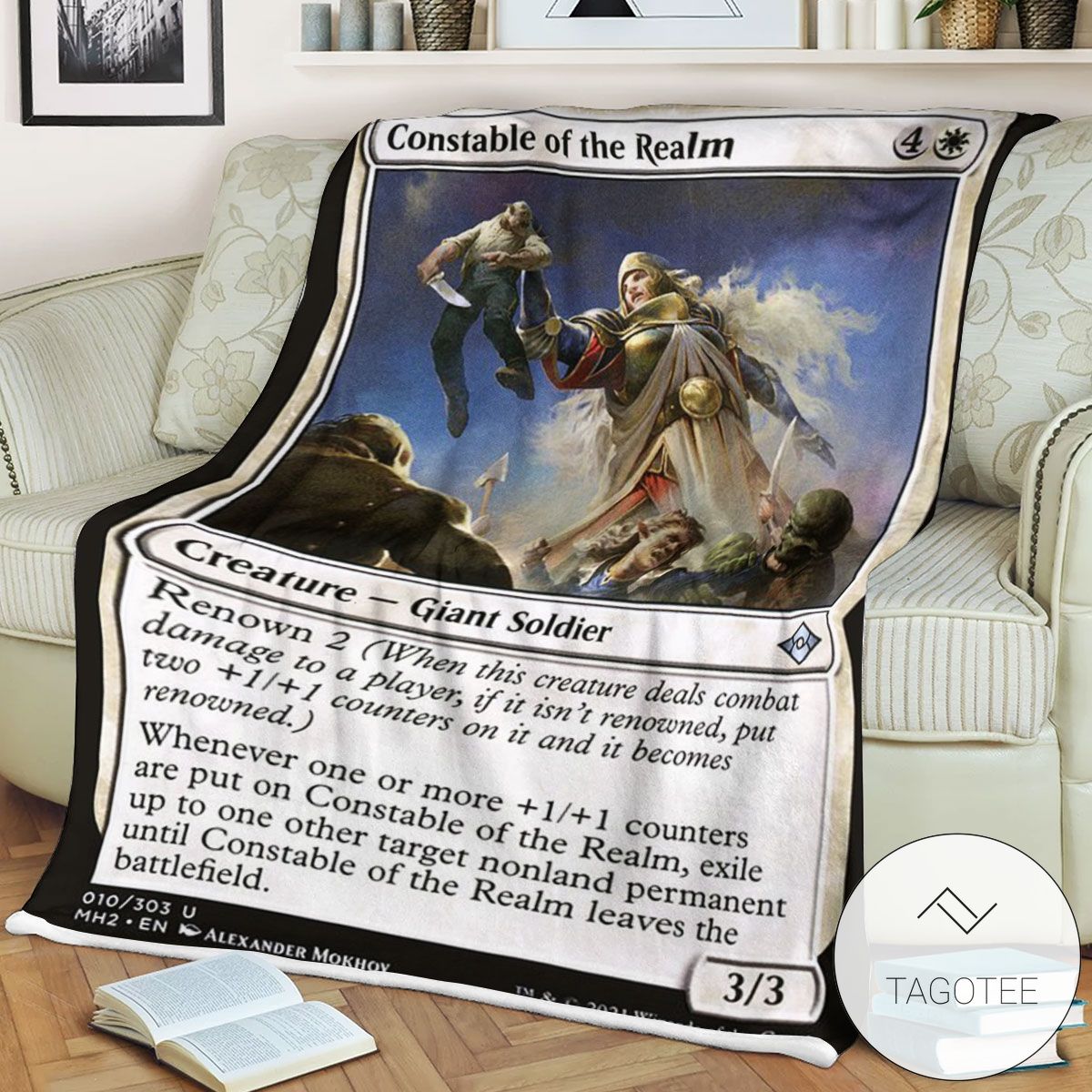 Mh2 10 Constable Of The Realm Mtg Game Magic The Gathering Blanket Mh2 10 Constable Of The Realm Mtg Game Magic The Gathering Blanket