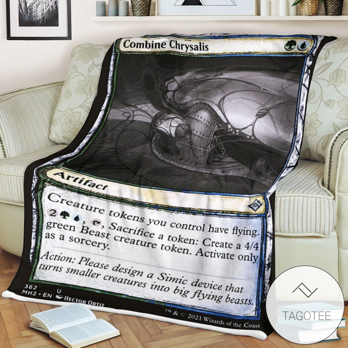 Mh2 362 Combine Chrysalis Mtg Game Magic The Gathering Blanket Mh2 362 Combine Chrysalis Mtg Game Magic The Gathering Blanket