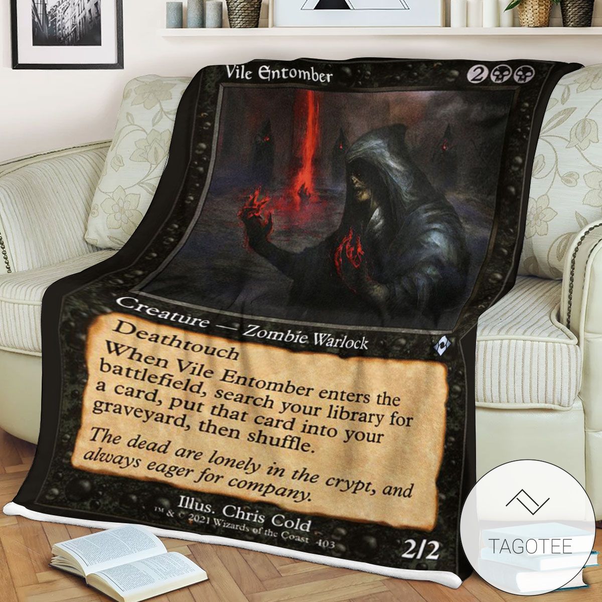 Mh2 403 Vile Entomber Mtg Game Magic The Gathering Blanket Mh2 403 Vile Entomber Mtg Game Magic The Gathering Blanket