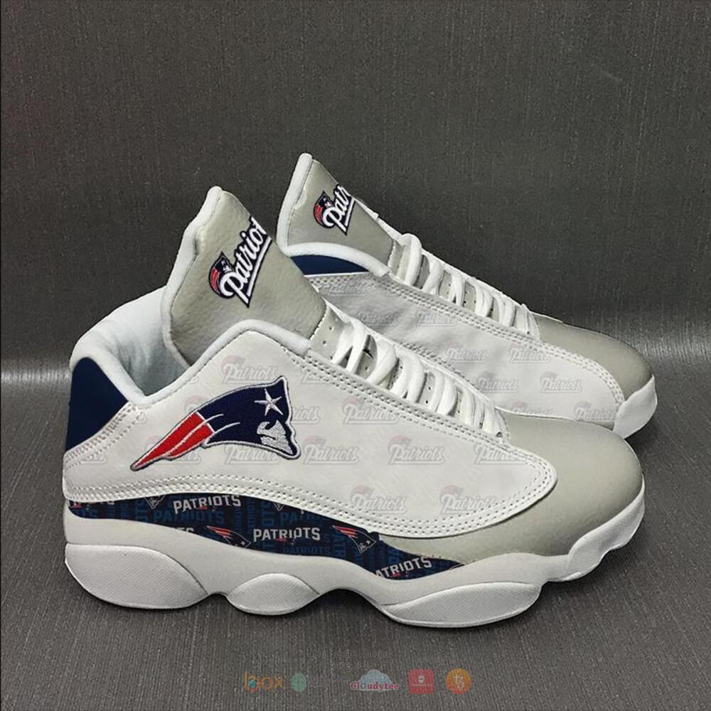 New England Patriots Grey Shoes Sneakers New England Patriots Grey Shoes Sneakers