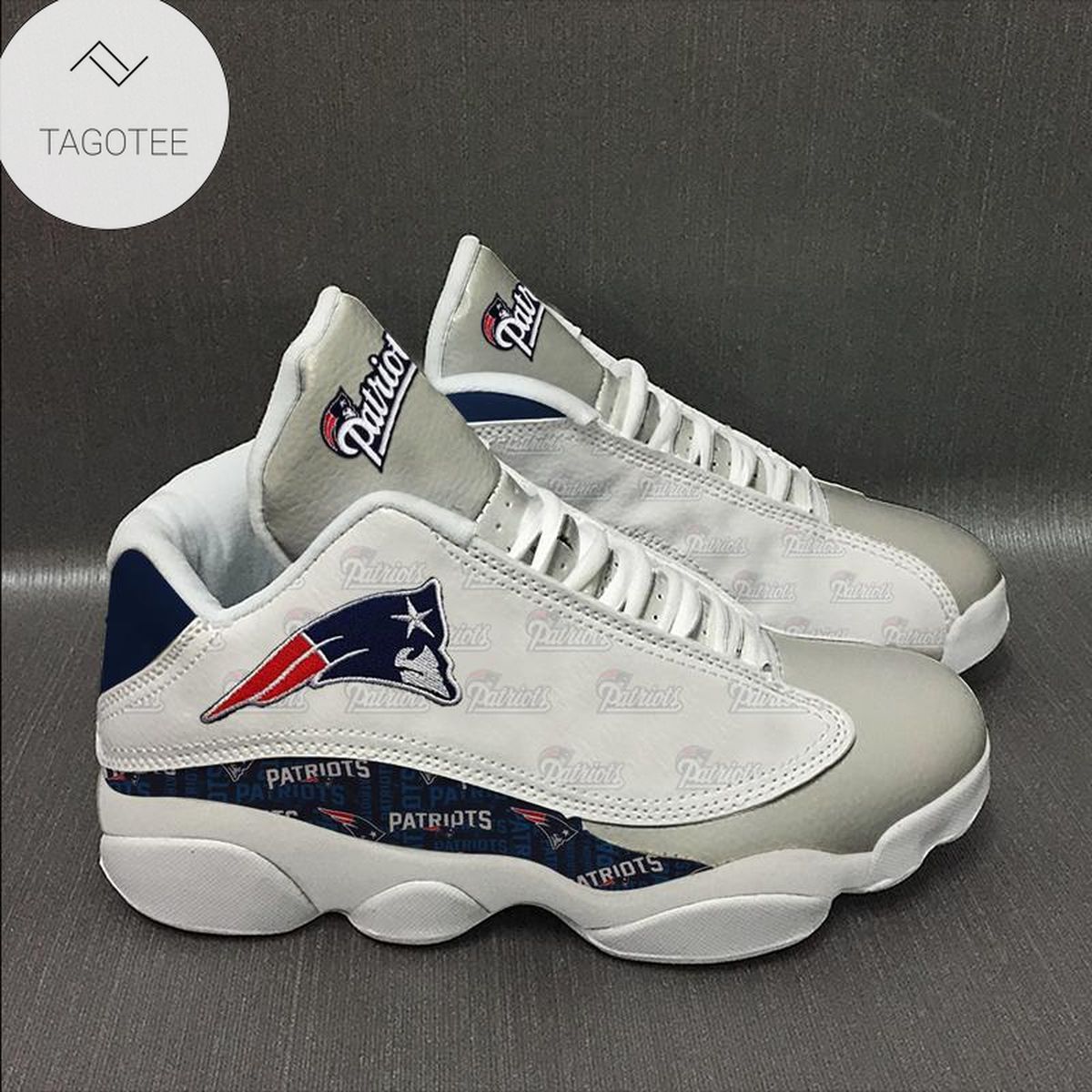 New England Patriots Sneakers Shoes New England Patriots Sneakers Shoes