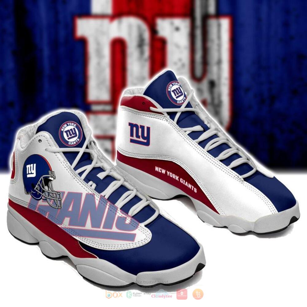New York Giants Blue White Shoes Sneakers New York Giants Blue White Shoes Sneakers