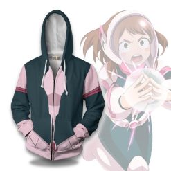 Ochako Uraraka Cosplay Costume My Hero Academia Hoodie MHA Clothes Anime Outfits