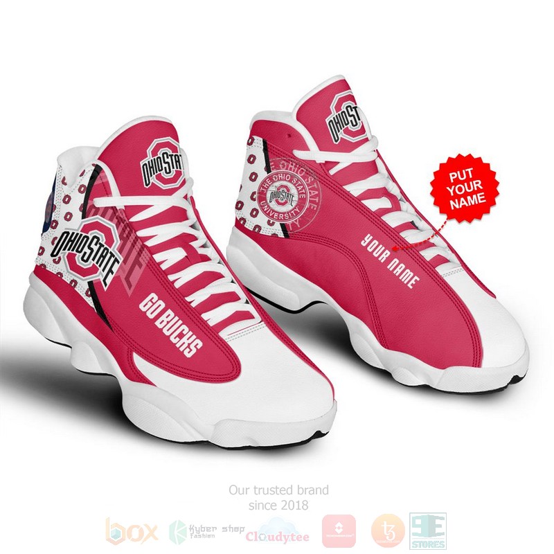 Ohio State Buckeyes Ncaa Custom Name Shoes Sneakers Ohio State Buckeyes Ncaa Custom Name Shoes Sneakers