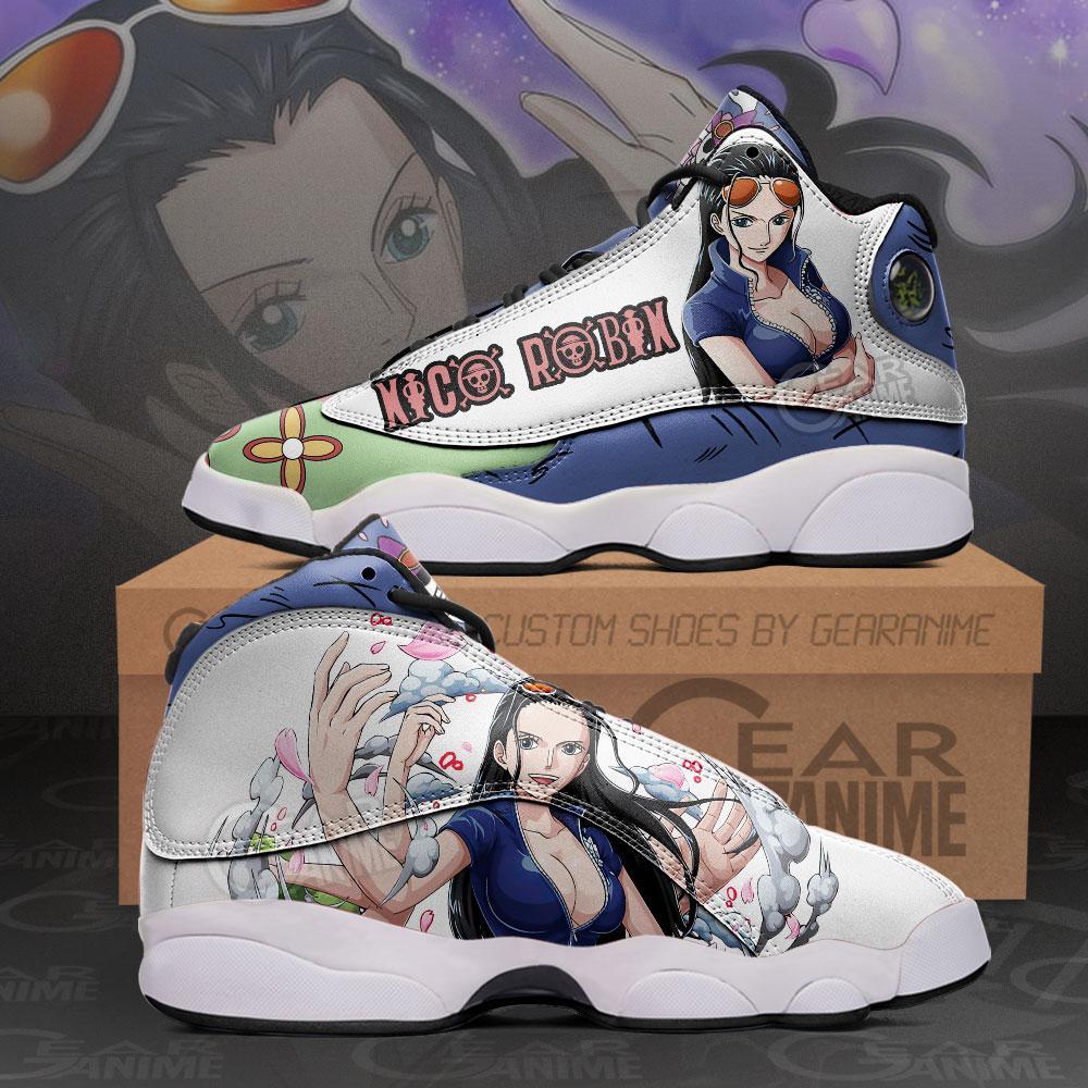 One Piece Nico Robin Sneaker Shoes One Piece Nico Robin Sneaker Shoes