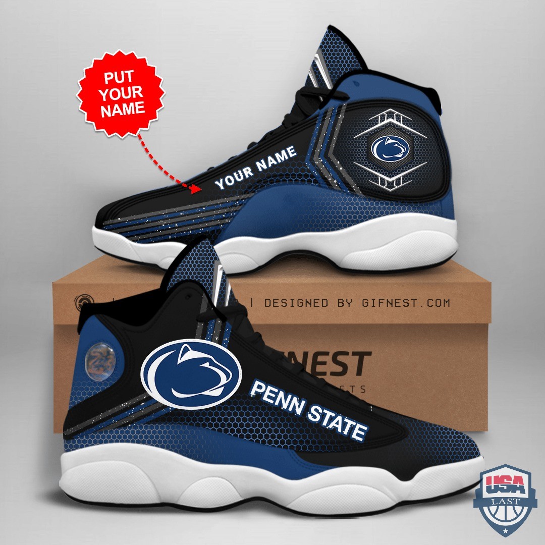 Penn State Nittany Lions Custom Name Personalized Shoes Sneakers Penn State Nittany Lions Custom Name Personalized Shoes Sneakers