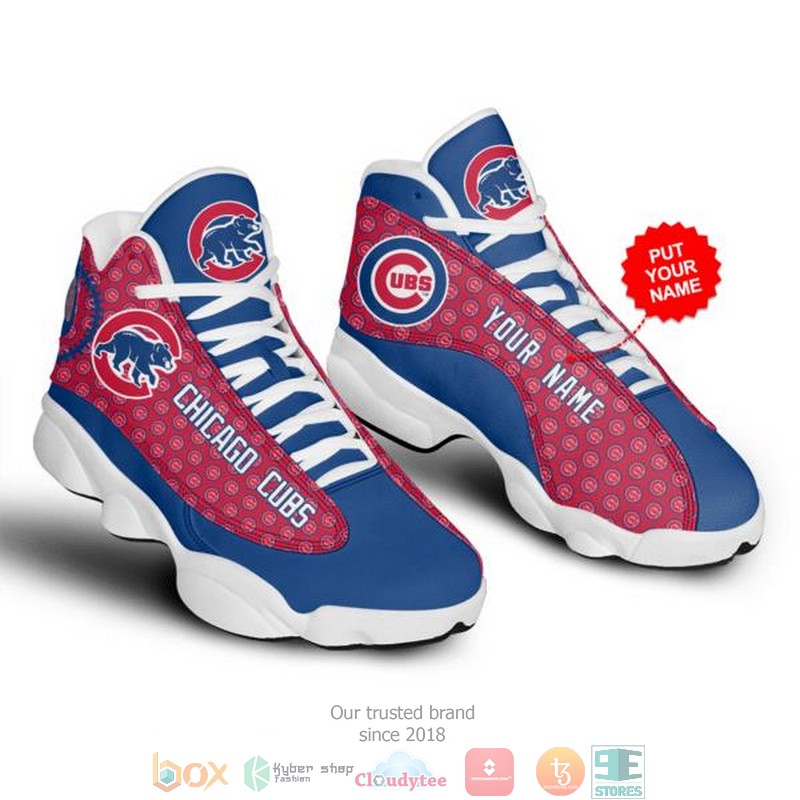 Personalized Chicago Cubs Mlb 1 Baseball Sneaker Shoes Personalized Chicago Cubs Mlb 1 Baseball Sneaker Shoes