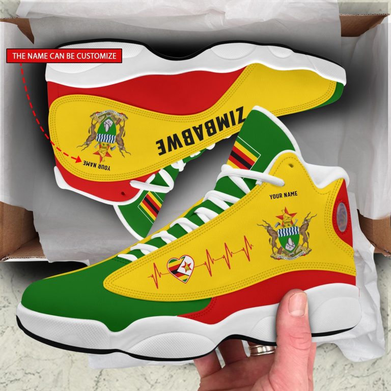 Personalized-Coat-Of-Arms-Of-Zimbabwe-Custom-Shoes-Sneakers-1