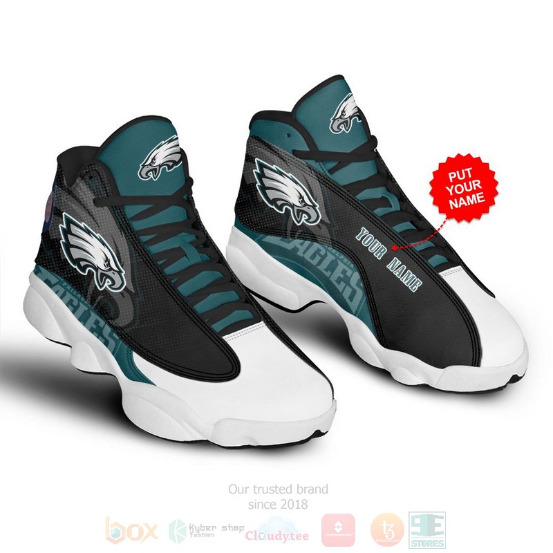 Philadelphia Eagles Football Team Nfl Custom Name Shoes Sneakers Philadelphia Eagles Football Team Nfl Custom Name Shoes Sneakers