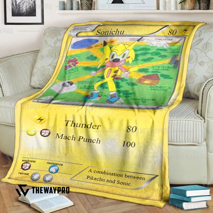 Pokemon Sonichu Bedding Set And Quilt Blanket Pokemon Sonichu Bedding Set And Quilt Blanket