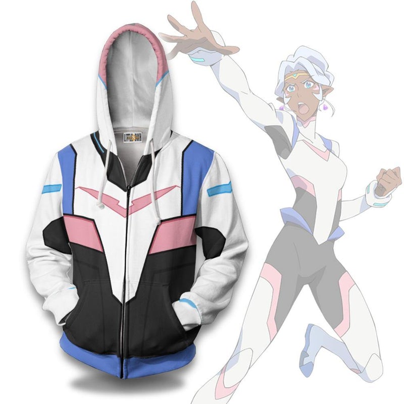 Princess Allura Cosplay Costume Voltron: Legendary Defender Hoodie Anime Outfits Princess Allura Cosplay Costume Voltron: Legendary Defender Hoodie Anime Outfits