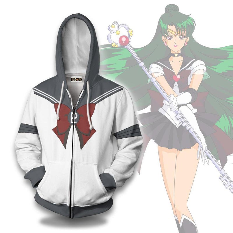 Sailor Pluto Hoodie Sailor Moon Amine Casual 3D All Over Printed Sailor Pluto Hoodie Sailor Moon Amine Casual 3D All Over Printed