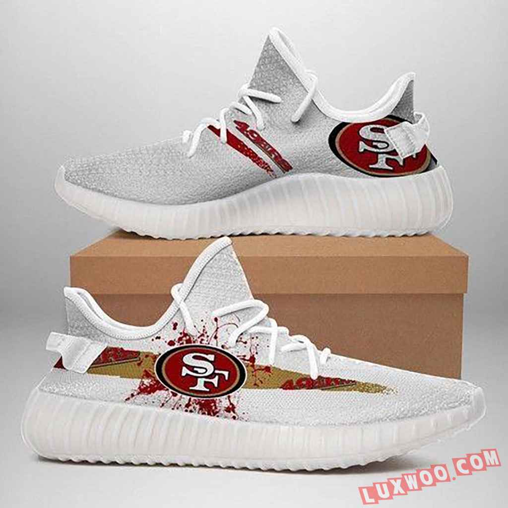 San Francisco 49ers Running Shoes Boost 350v2 Sneaker San Francisco 49ers Running Shoes Boost 350v2 Sneaker