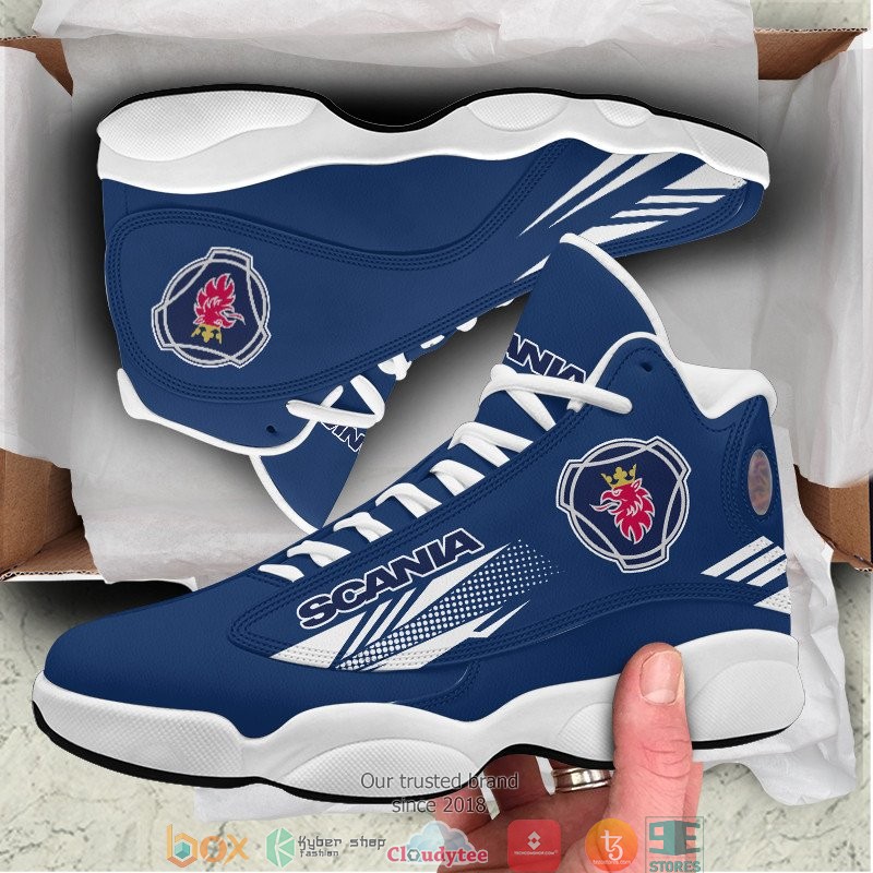 Scania Blue Sneaker Shoes Scania Blue Sneaker Shoes