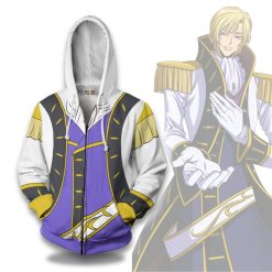 Schneizel El Britannia Hoodie Code Geass Anime Casual Cosplay Costume