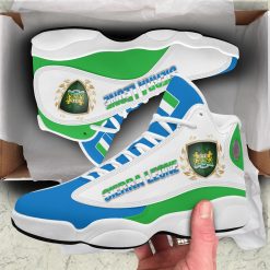 Sierra Leone Flag Shoes Sneakers