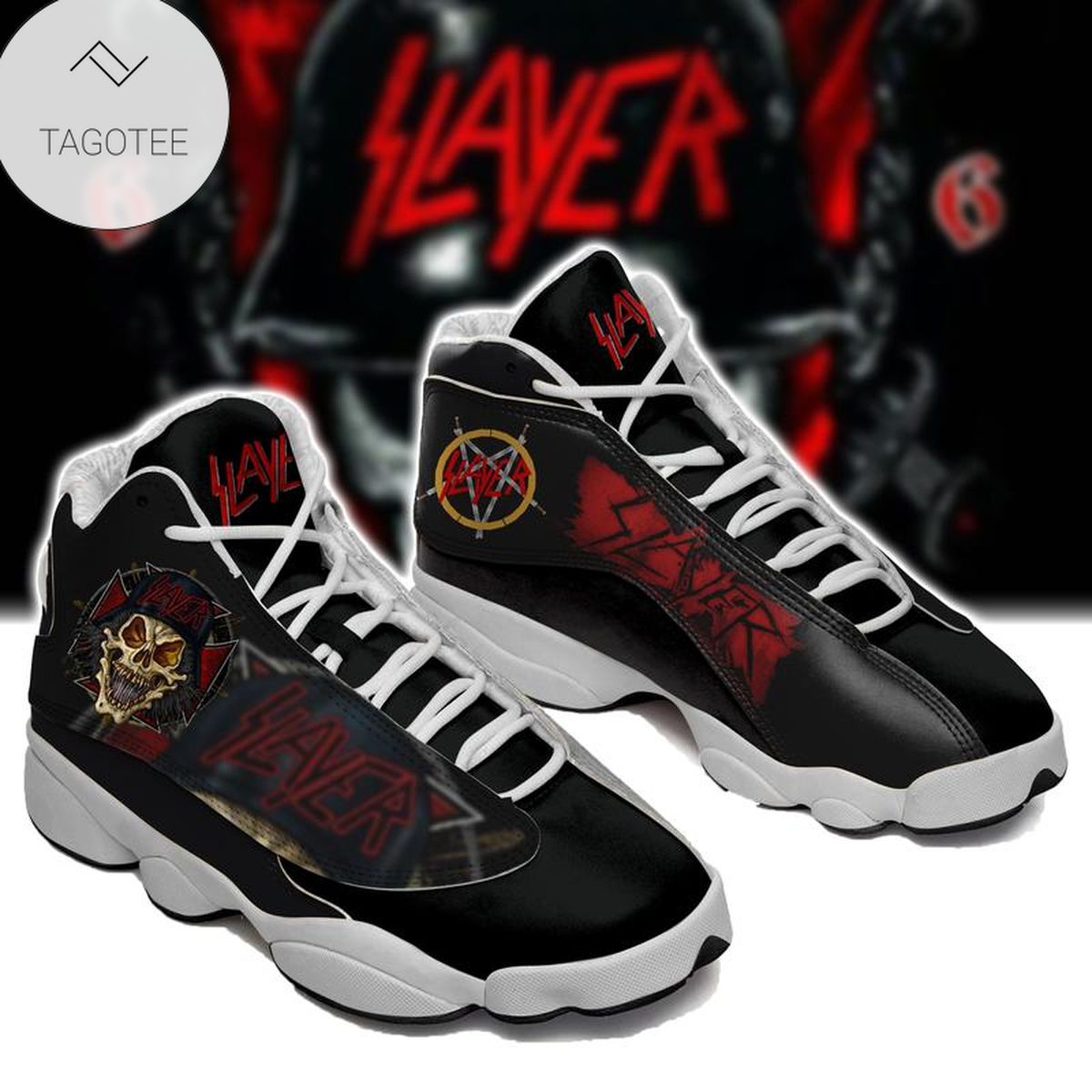 Slayer Band Sneakers Shoes Slayer Band Sneakers Shoes