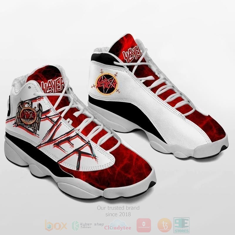 Slayer Rock Band Music Basketball Shoes Sneakers Slayer Rock Band Music Basketball Shoes Sneakers