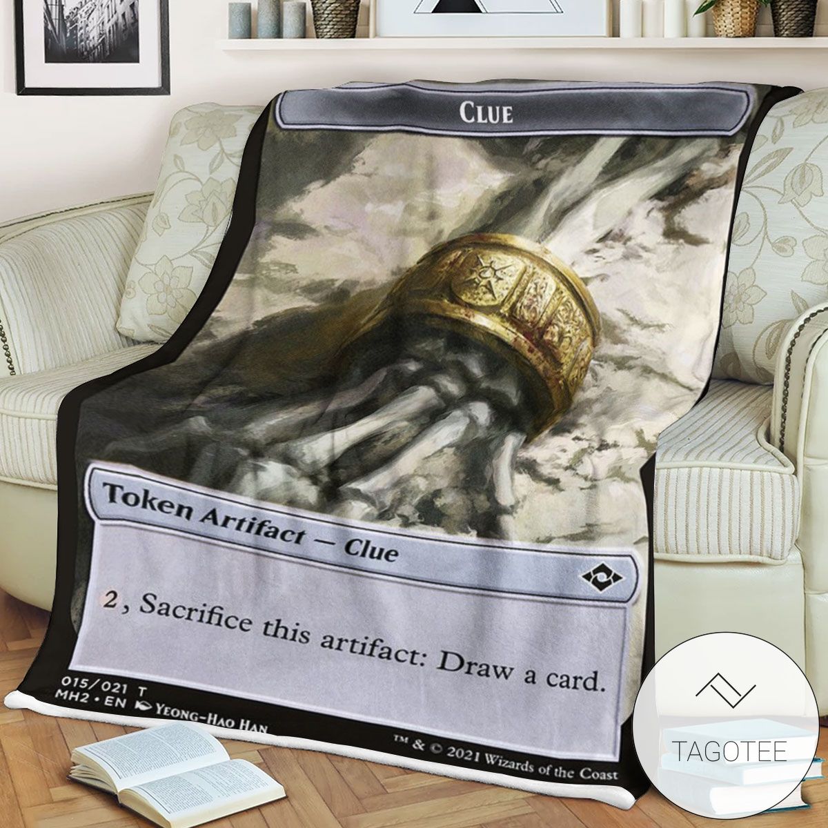 Tmh2 15 Clue Mtg Game Magic The Gathering Blanket Tmh2 15 Clue Mtg Game Magic The Gathering Blanket