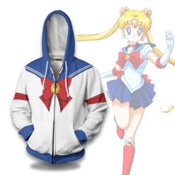 Usagi Tsukino Hoodie Sailor Moon Amine Casual 3D All Over Printed
