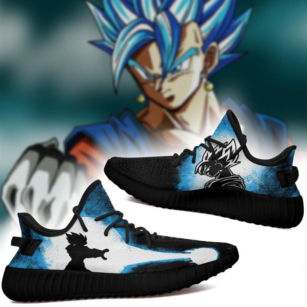 Vegito Silhouette Yz Sneakers Skill Custom Dragon Ball Z Shoes Anime Boost Sneakers Shoes Black Vegito Silhouette Yz Sneakers Skill Custom Dragon Ball Z Shoes Anime Boost Sneakers Shoes Black