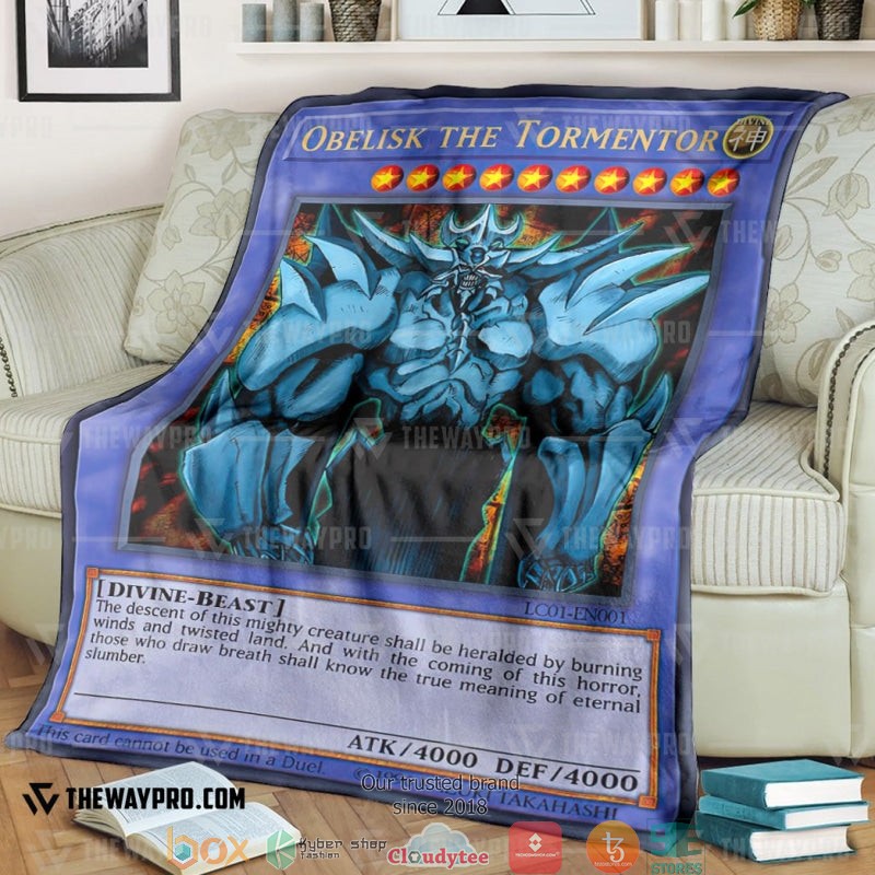Yu Gi Oh Obelisk The Tormentor Soft Blanket 2 Yu Gi Oh Obelisk The Tormentor Soft Blanket 2