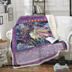 Yu Gi Oh The Dark Magicians Soft Blanket